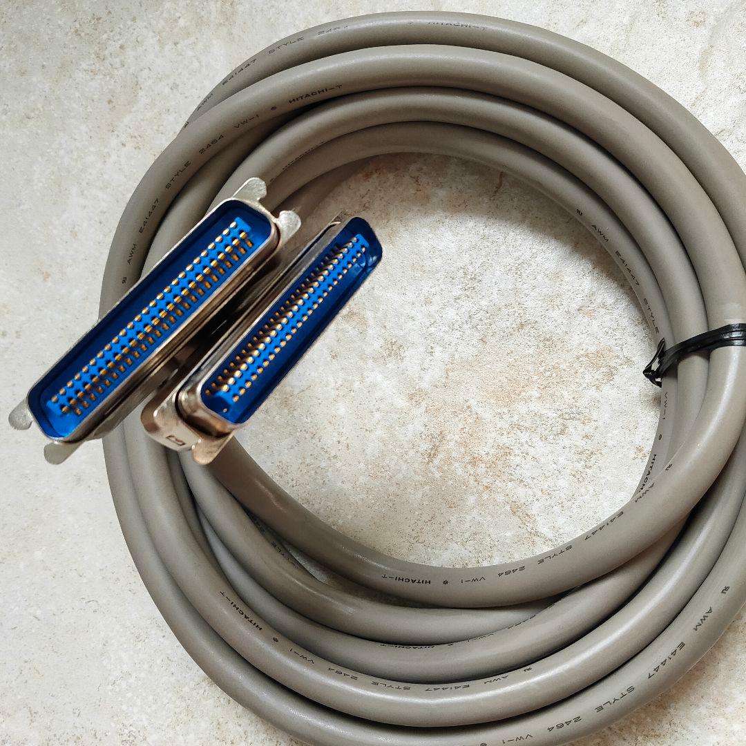 【新品未使用】SCSI ケーブル 5m レア物