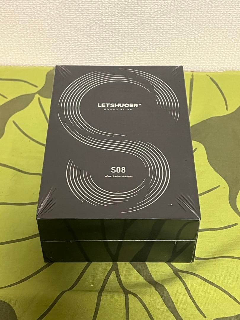 LETSHUOER S08 シルバー 有線イヤホン