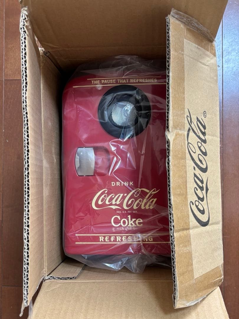 い*ち様 コカコーラ　Bluetooth スピーカー　ポータブル冷温庫　　コカ・