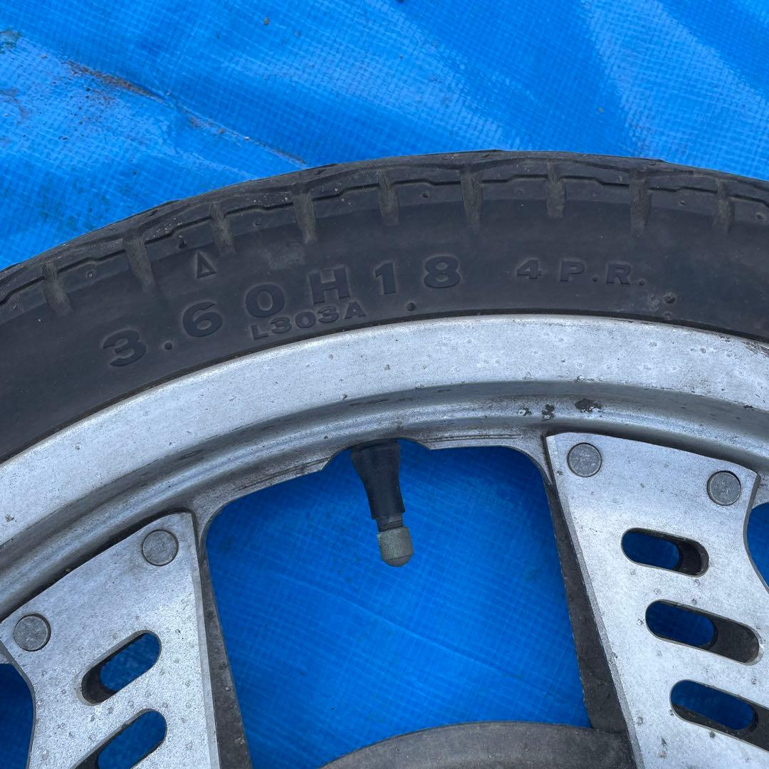 CBX400F リアホイール