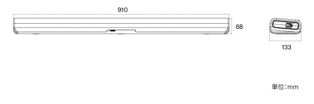 YAMAHA サウンドバー SR-B30A
