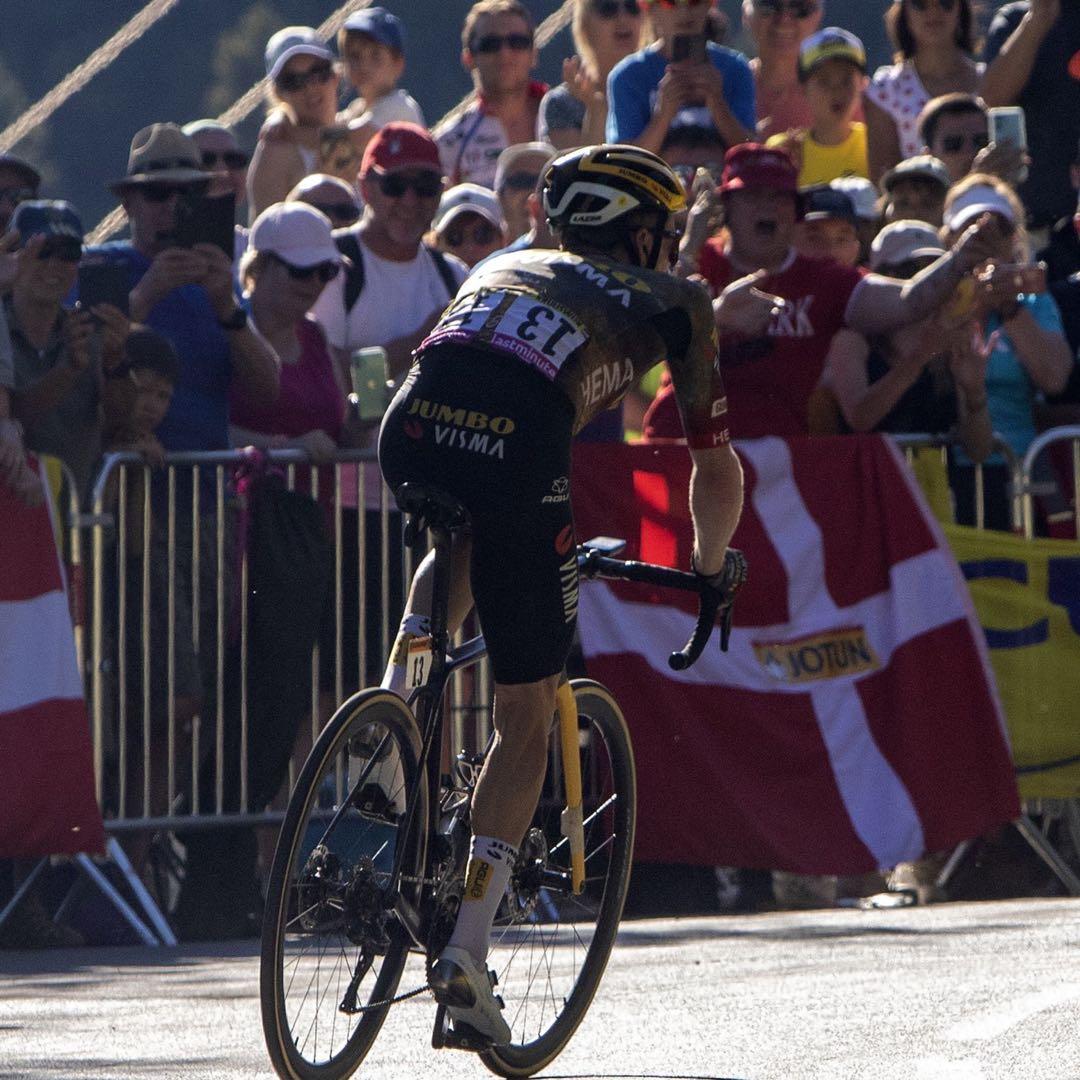 選手支給品 ユンボヴィスマ 非売品レースナンバー クライスヴァイクプロチーム