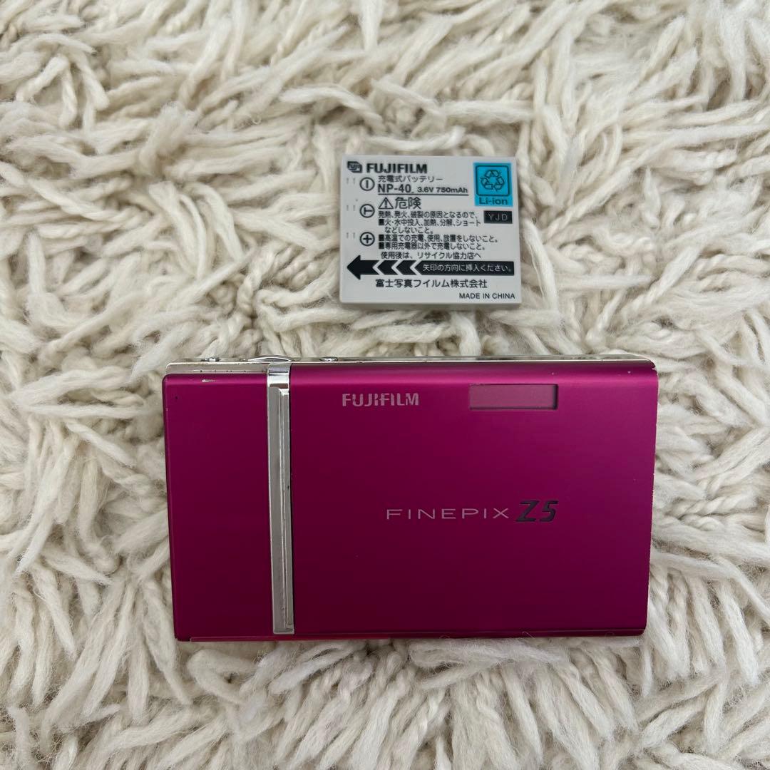 【✨美品✨】FUJIFILM FINEPIX Z5 平成レトロ ピンク