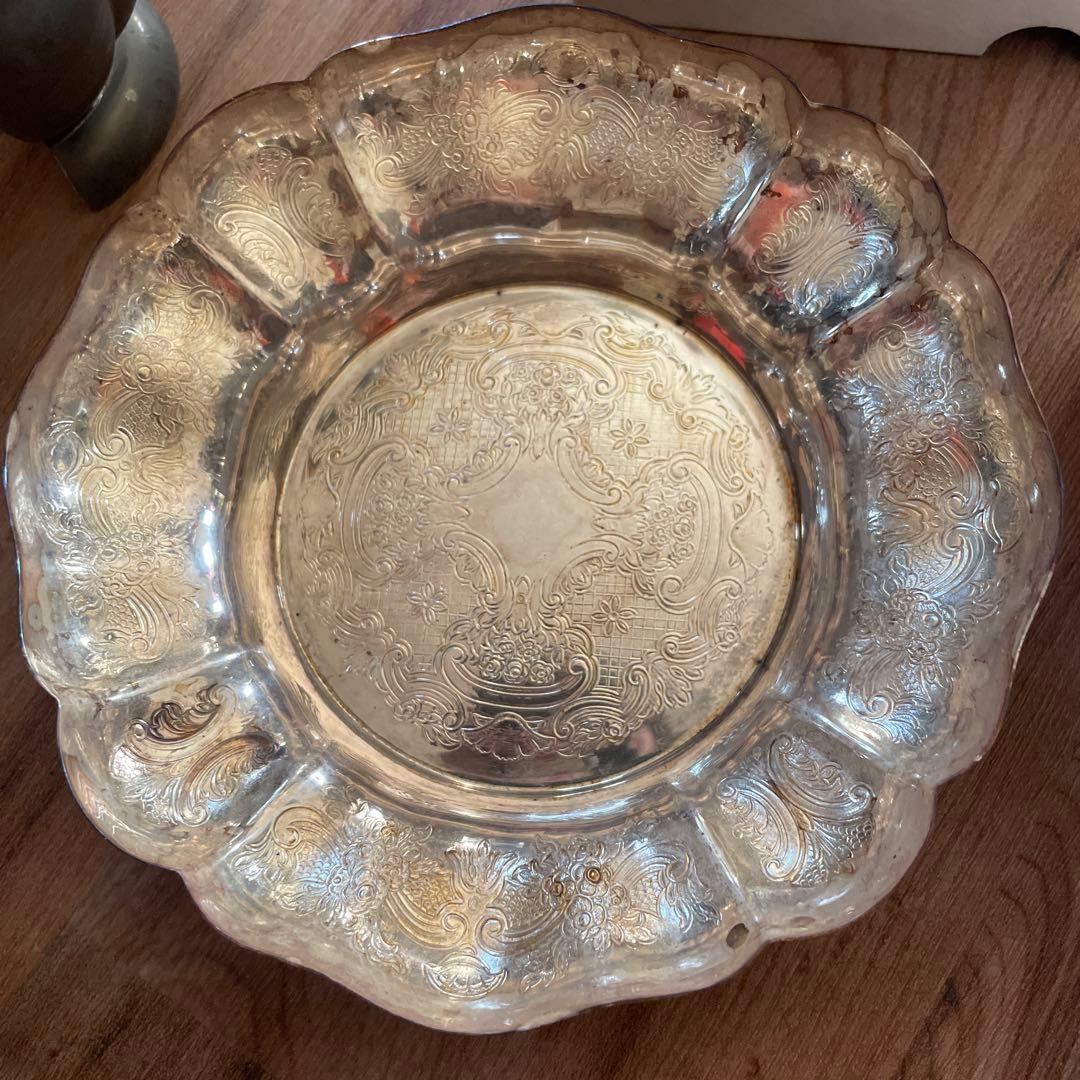 mappin&webb貝殻銀皿ほか計4点