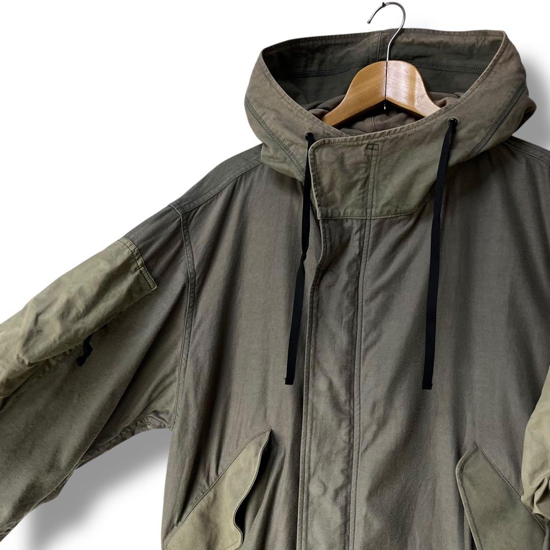 N.HOOLYWOOD エヌハリウッド モッズコート 薄手　ギミック 袖ポケット