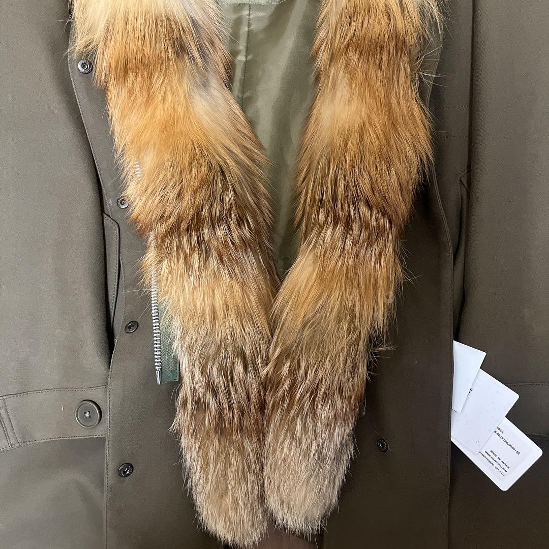 THE RERACS ファー付きモッズコート