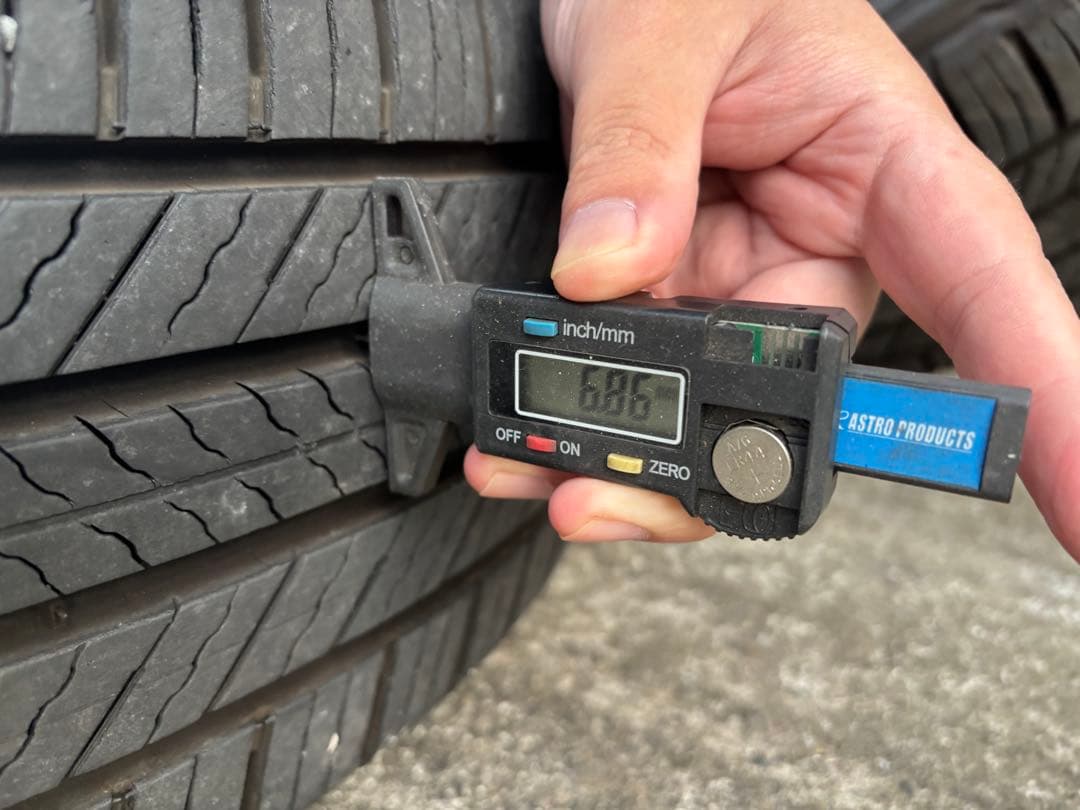 NXバージョンL純正ホイール タイヤ9~9.5部山 ミシュラン 23年製造‼️