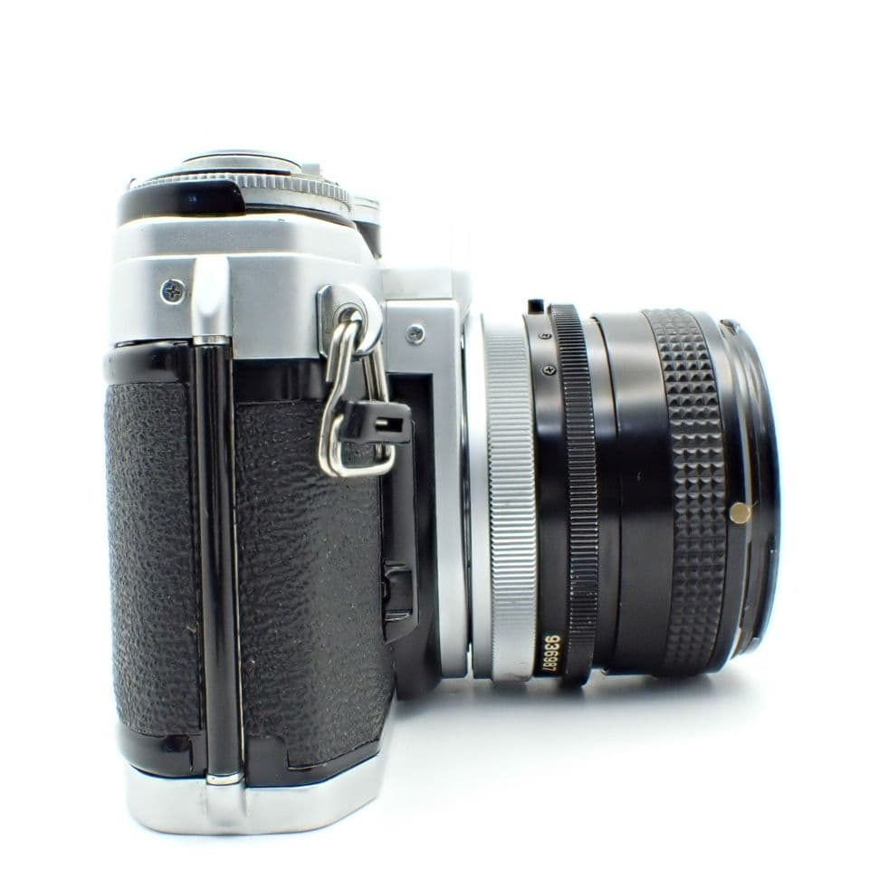 【動作確認済】Canon AE-1＆FD 50mm f1.8 新品電池付