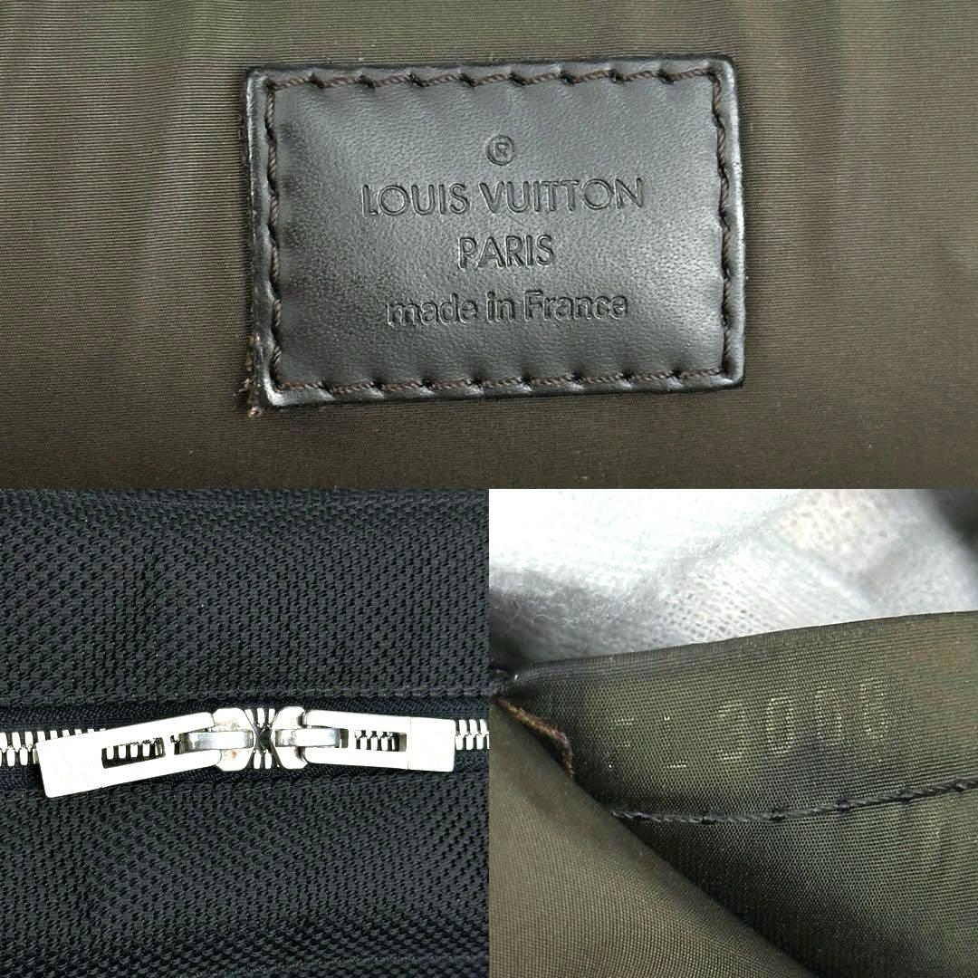 美品 ルイヴィトン ダミエ ジェアン ヤック Ｍ93082 ビジネスバッグ 黒