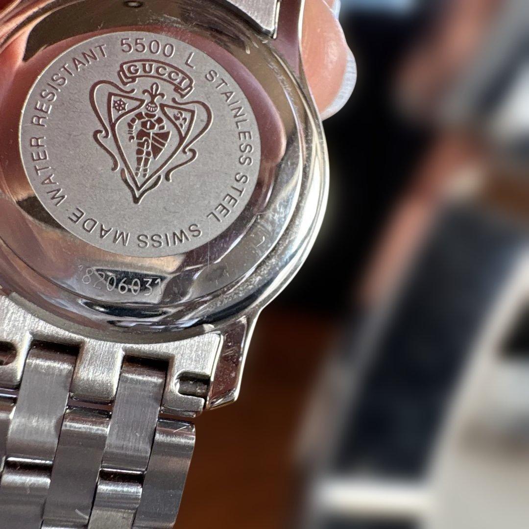 GUCCI シェル盤　腕時計＊