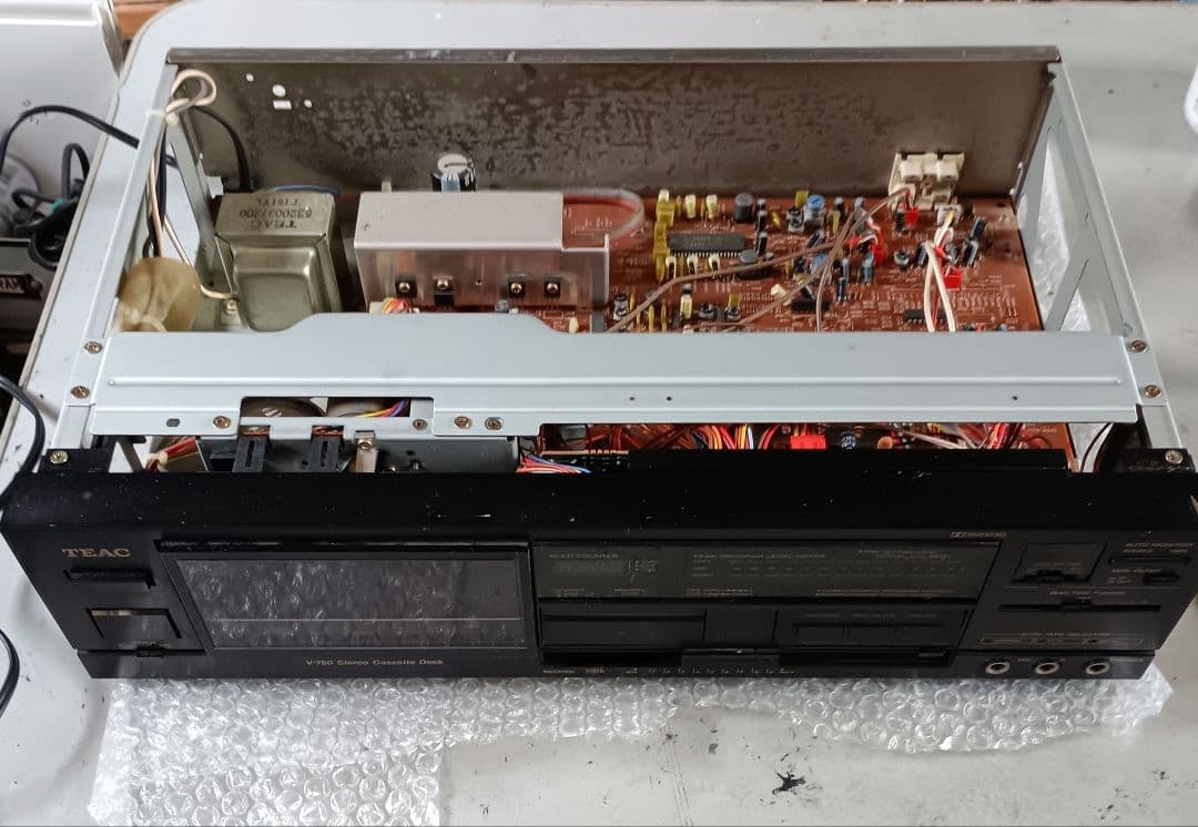 カセットデッキ TEAC V-750 整備、動作品