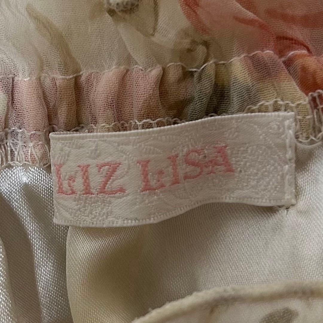 ♥LIZLISA♥ リズリサ ワンピース Y2K 花柄 姫ギャル バレエコア