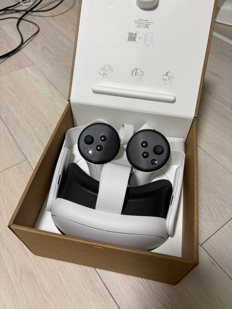 メタクエスト3 512GB ヘッドストラップ セット 中古