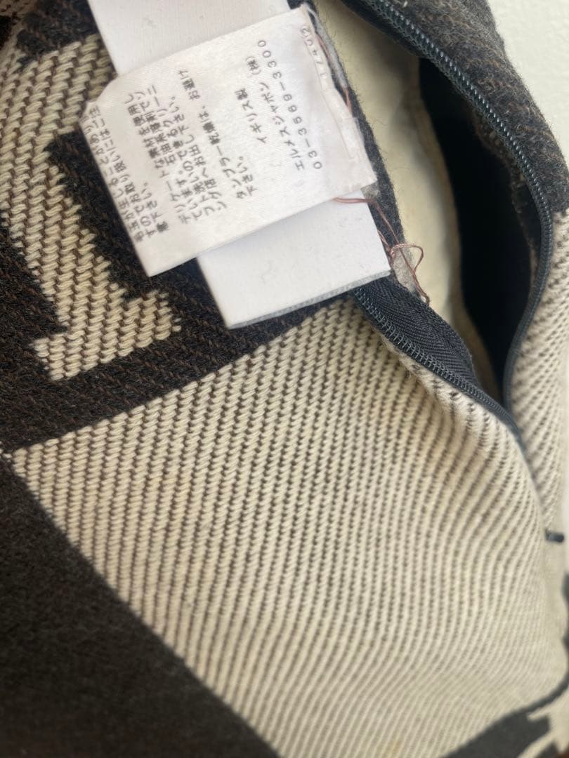 【正規品】エルメス アヴァロン クッションカバー 49×49 カシミヤ混