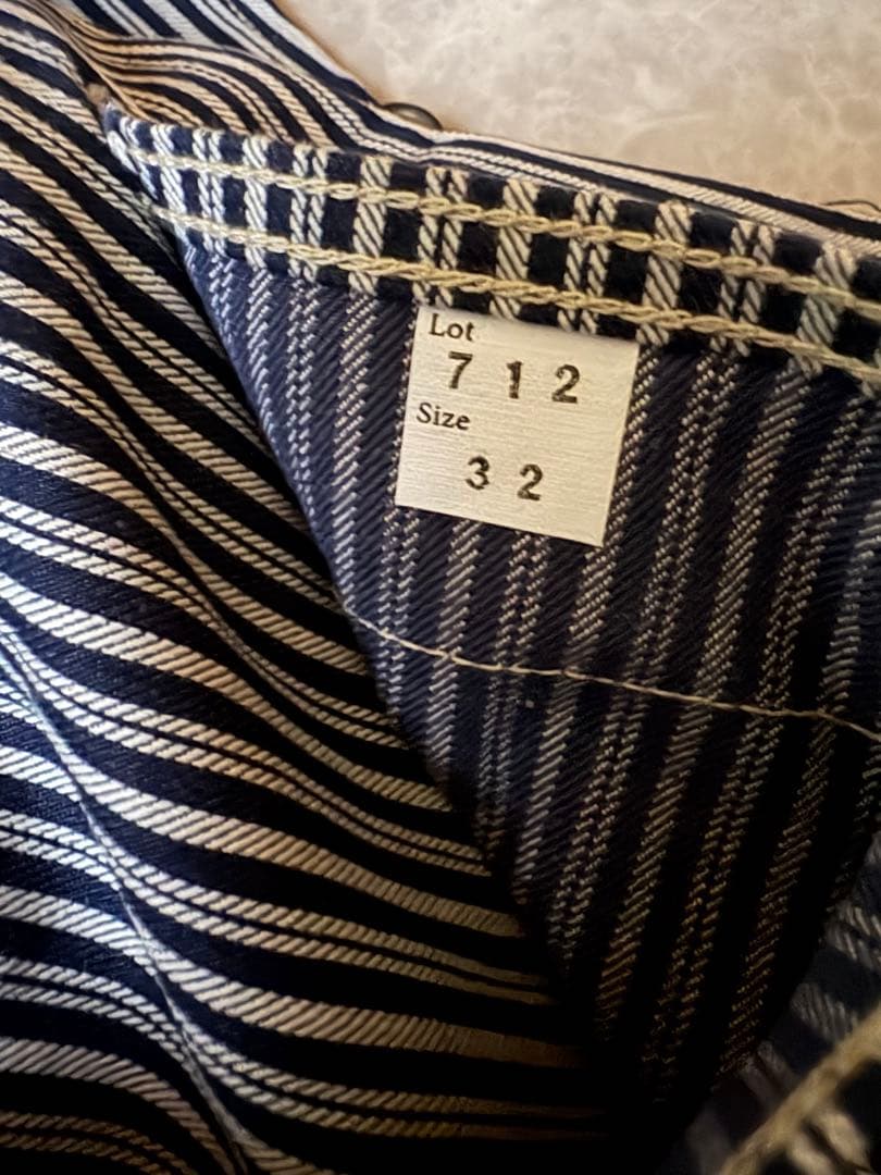 アットラスト timeworn clothing lot 712オーバーオール