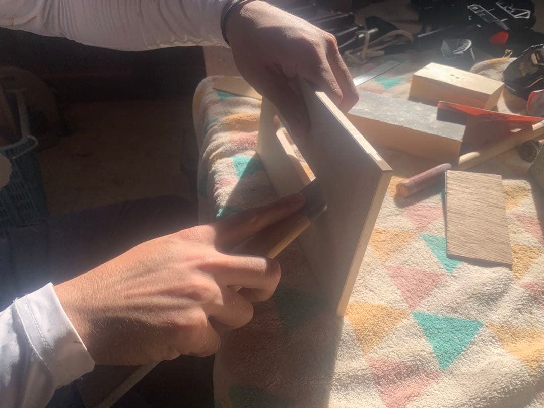 【MUKU】職人限定製作✨高級木材・楓✨木製ティッシュボックス ①