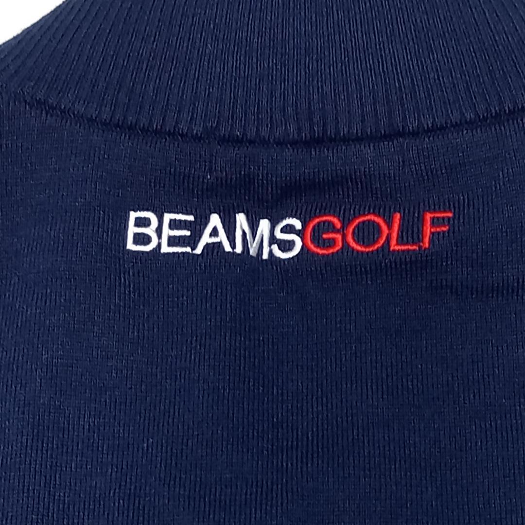 近年✨美品✨大きいサイズ ビームスゴルフ サイズXL 防風ニットブルゾン 紺色