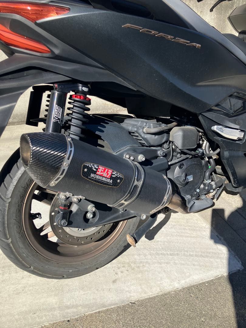 フォルツァ用(mf17)ヨシムラR-77Jサイクロン