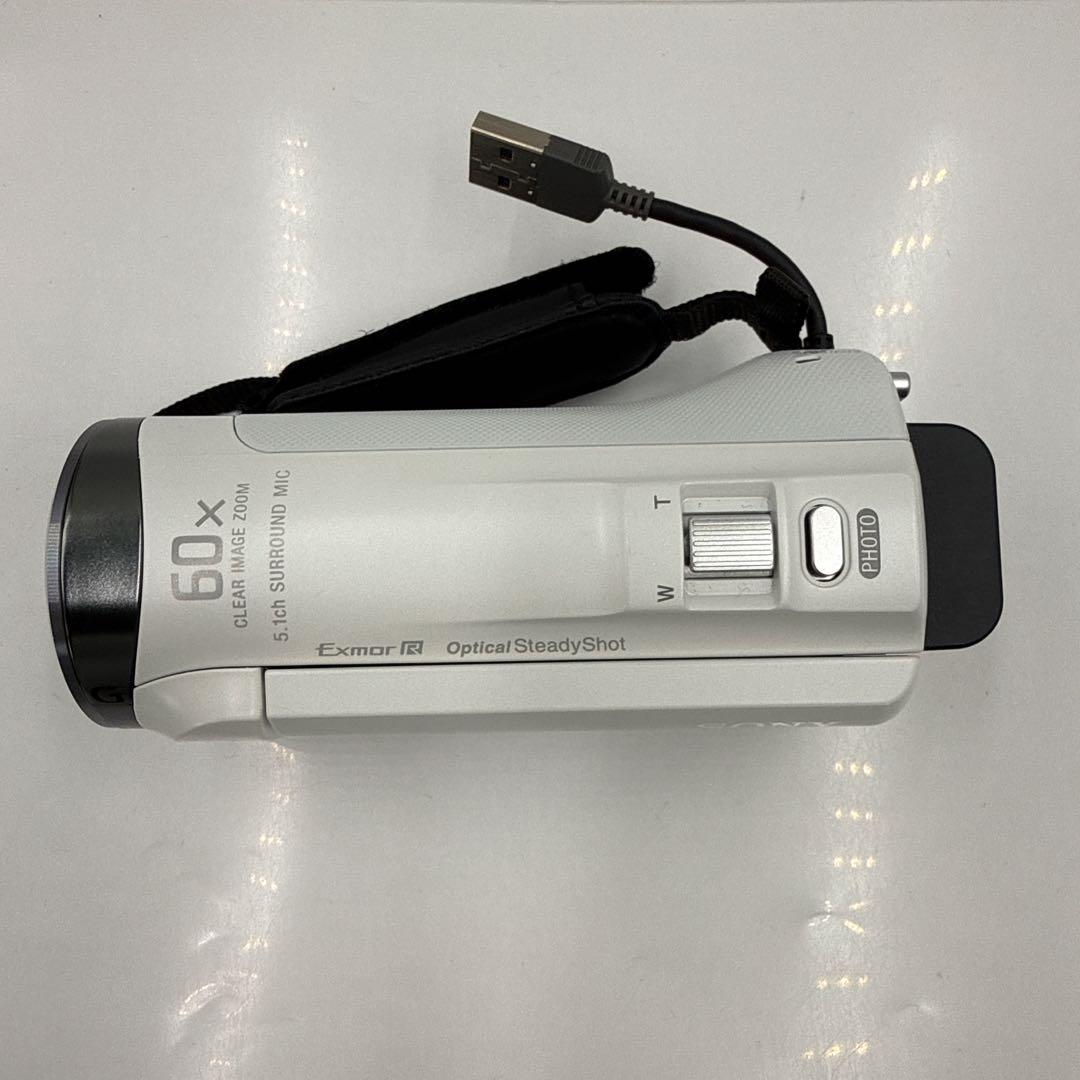 SONY HANDYCAM HDR-CX420 ビデオカメラ ホワイト