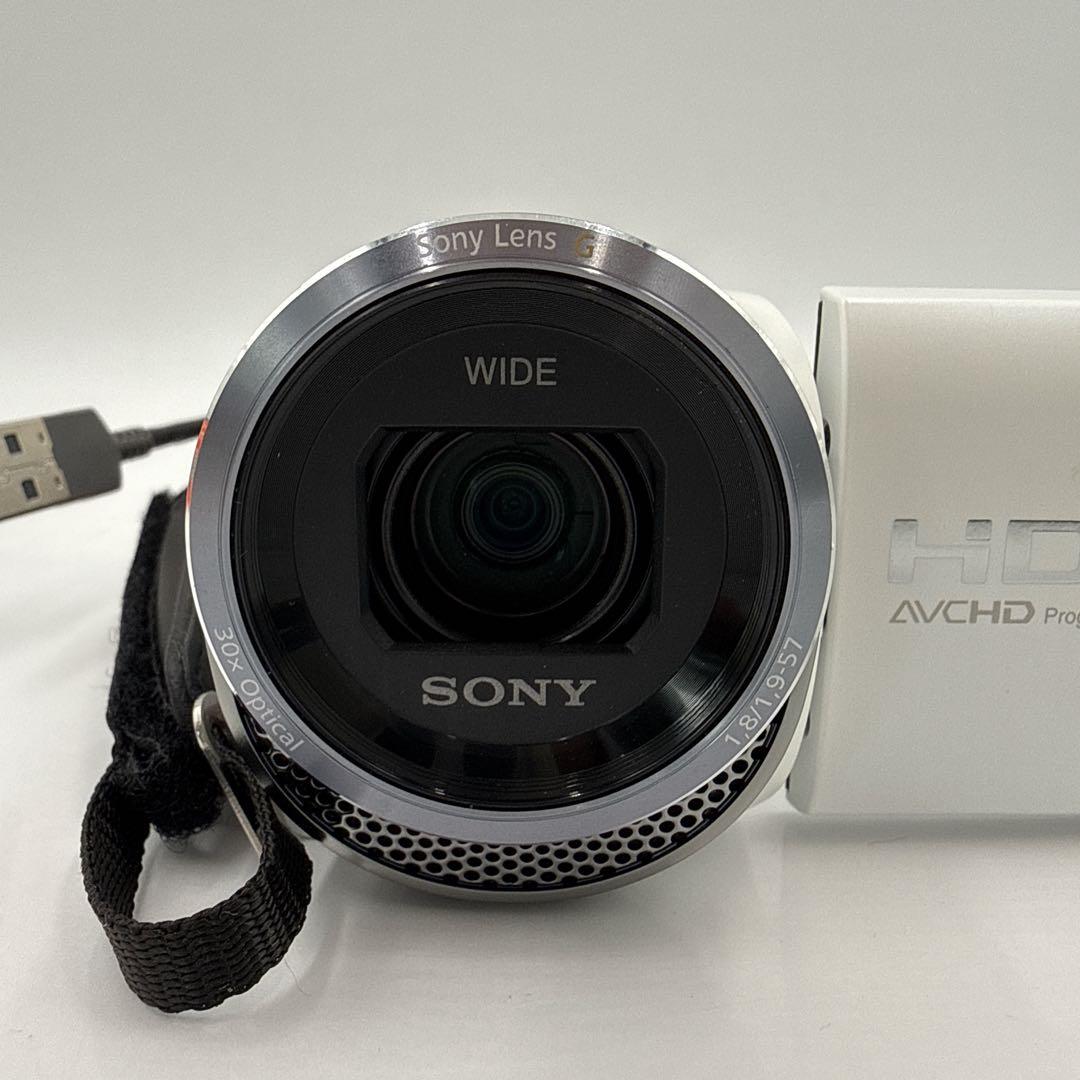 SONY HANDYCAM HDR-CX420 ビデオカメラ ホワイト