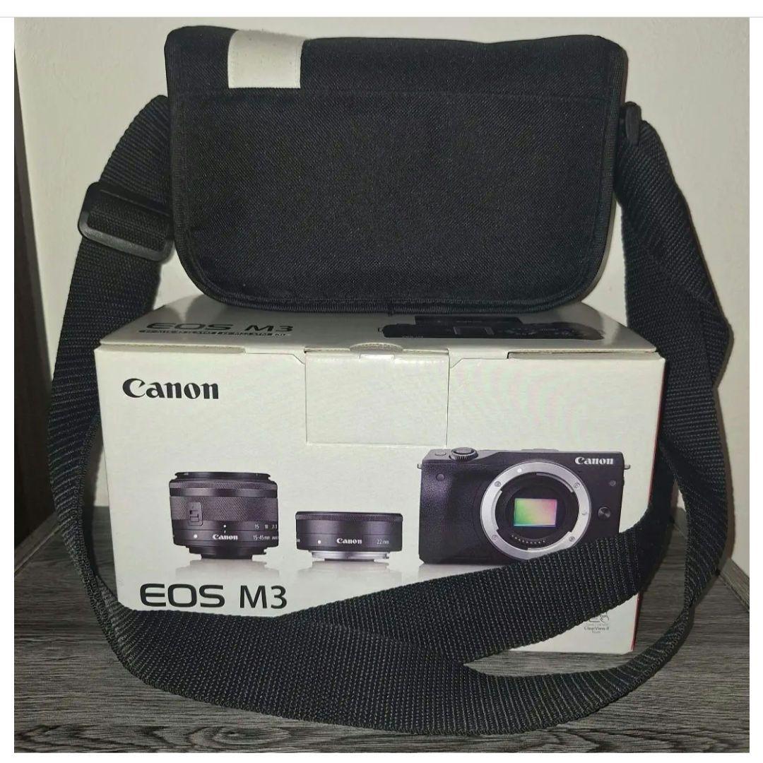 Canon　EOSM3 EF-M15-45IS STM　ミラーレス一眼カメラ