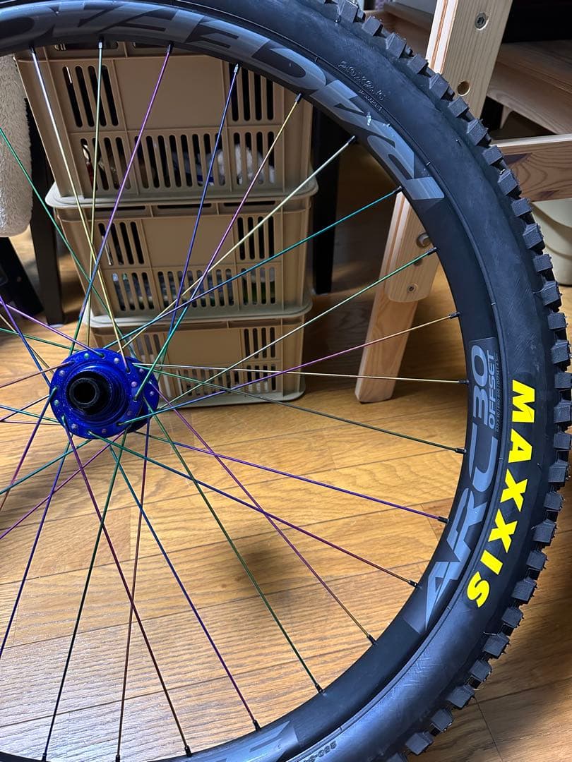 マグ 1/2 CHRIS KING手組みホイール（マレット仕様）