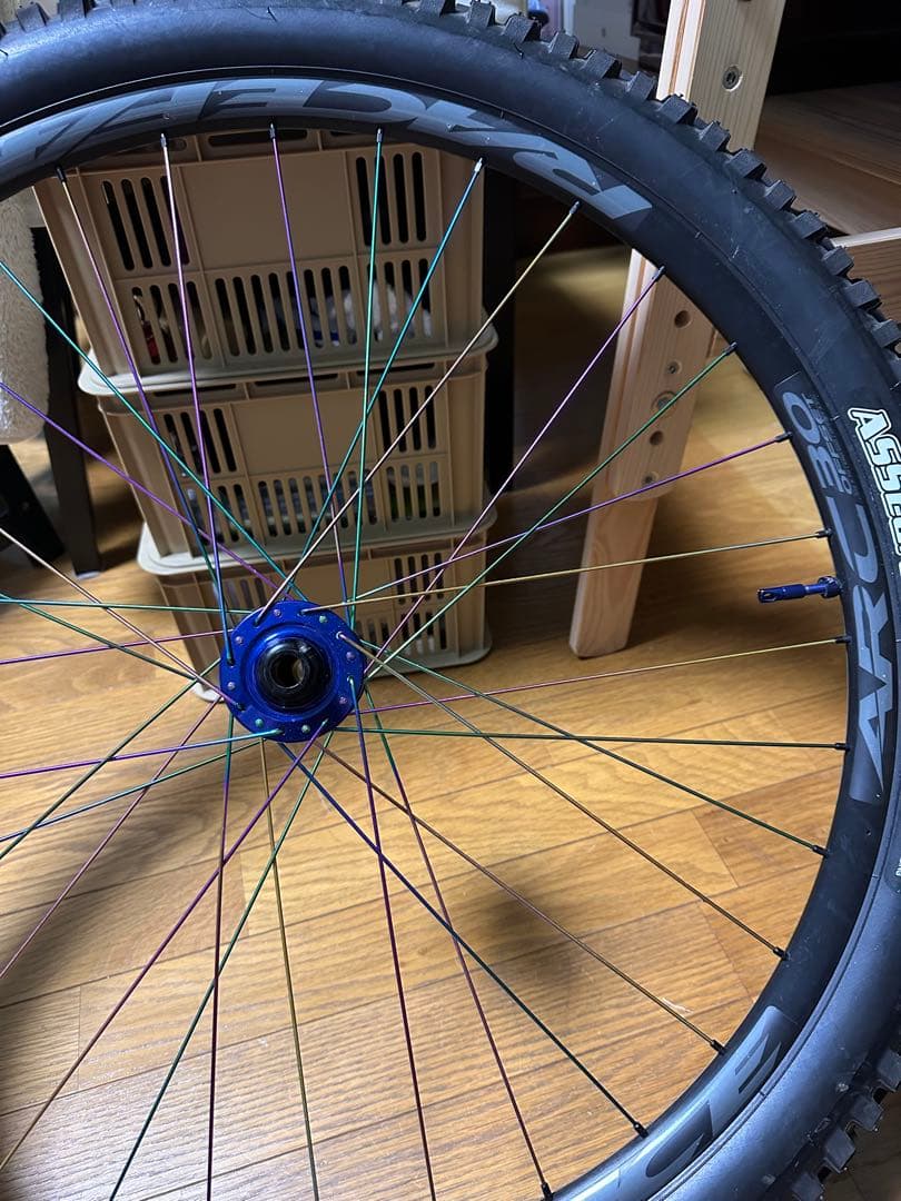 マグ 1/2 CHRIS KING手組みホイール（マレット仕様）