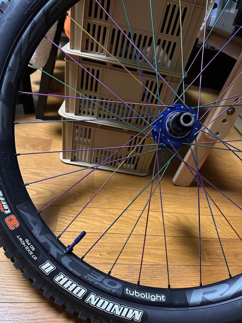 マグ 1/2 CHRIS KING手組みホイール（マレット仕様）