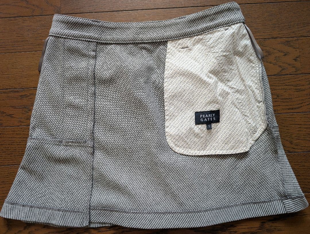 パーリーゲイツ♥オレンジ♥セーター、スカート2点セット