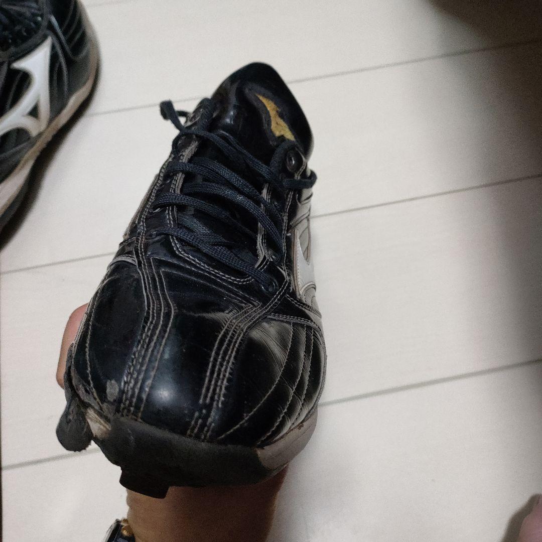 あ*。様 【レア】千葉ロッテマリーンズ安田選手　実使用スパイク　ミズノプロ　オー