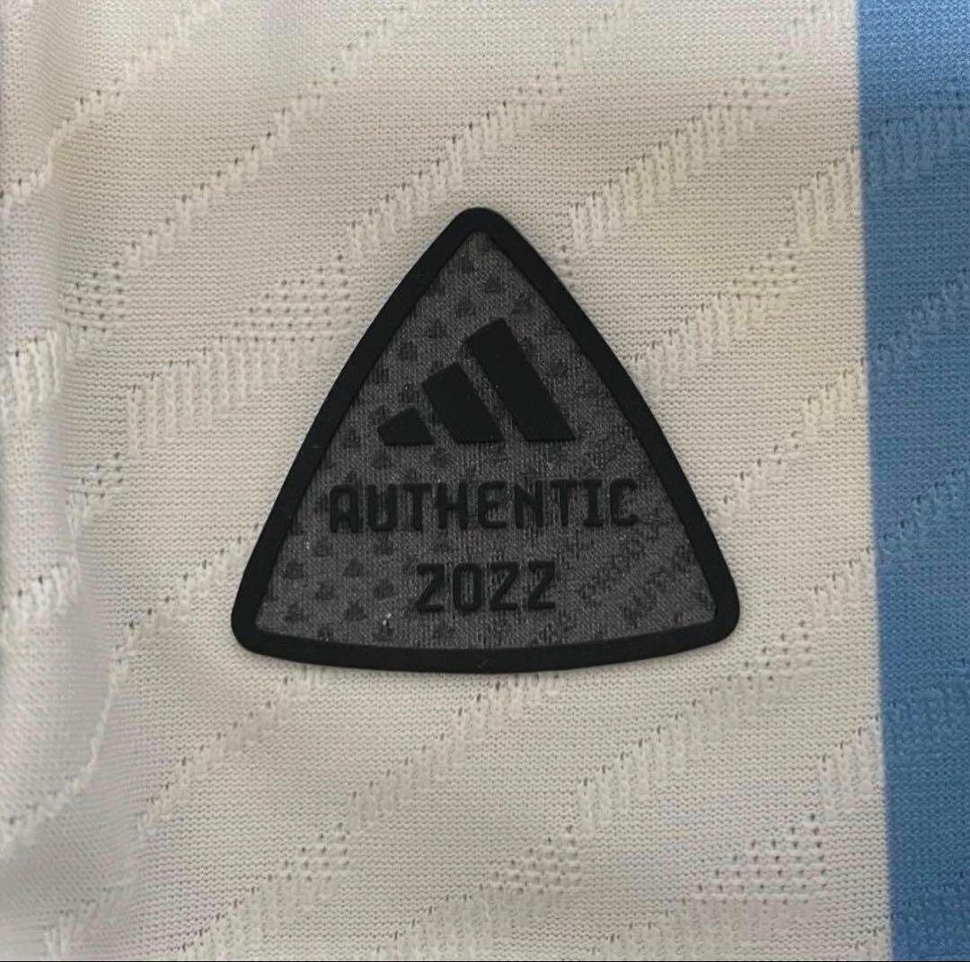 正規品　メッシ　2022カタールW杯　アルゼンチン　オーセンティックユニフォーム