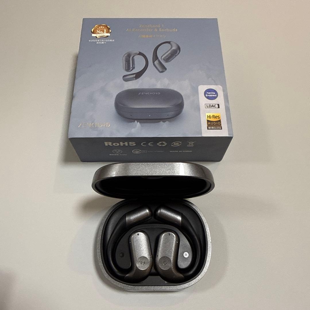 Zenchord 1 AIレコーダー・ワイヤレスイヤホン