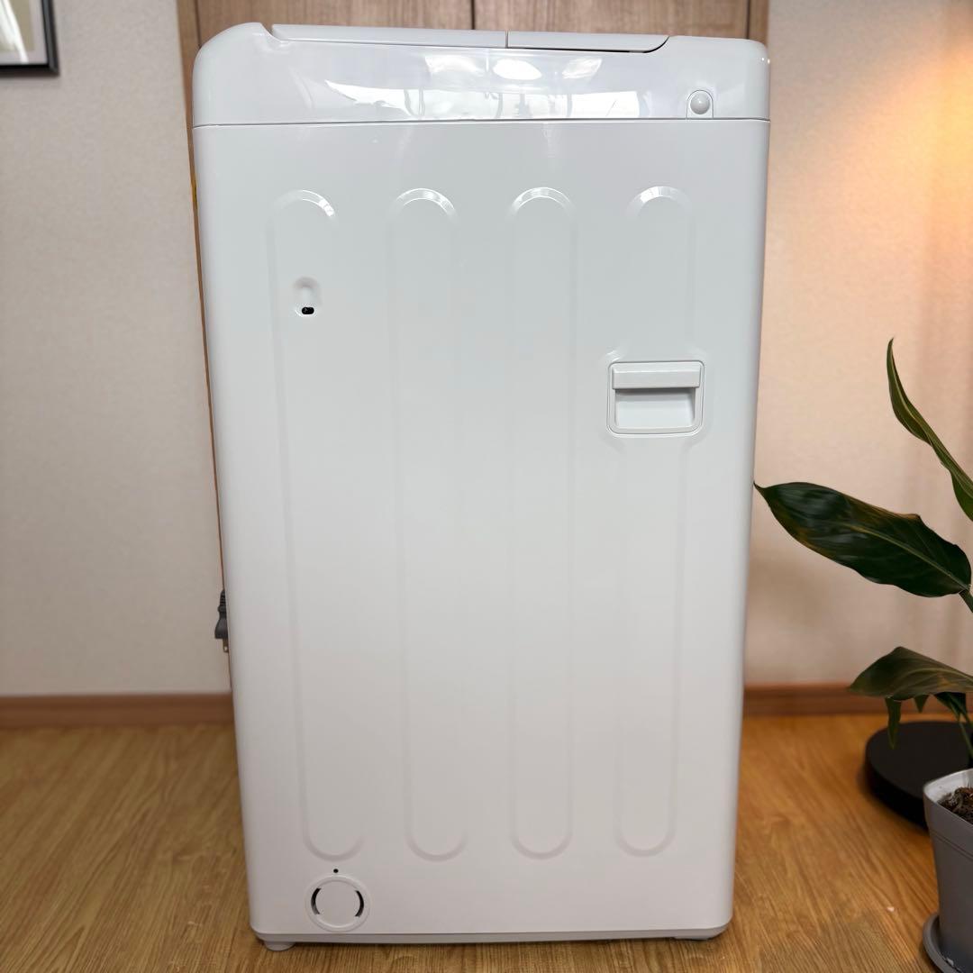2025年製 洗濯機 一人暮らし 単身用 小型 保証付 送料無料 未使用に近い
