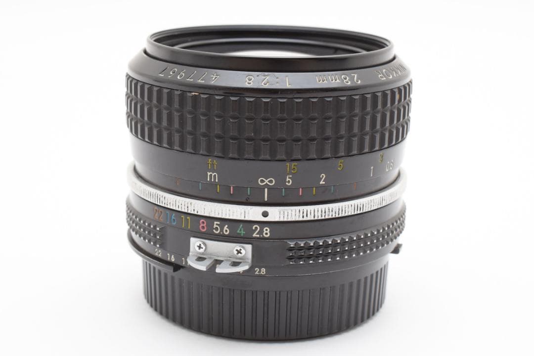 【美品】Nikon AI NIKKOR 28mm F2.8　#M0032