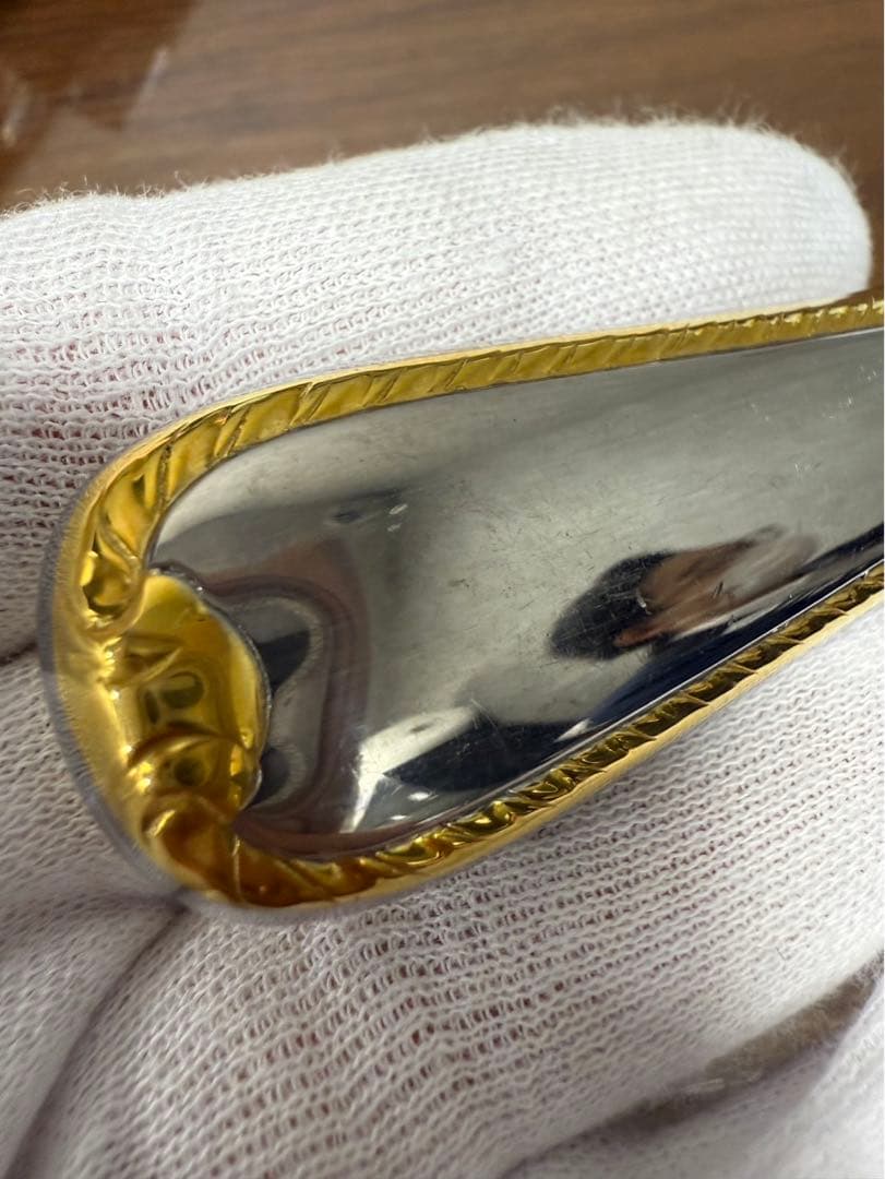 Gorham ゴールデンリボンエッジ カトラリーセット　各6本　合計30本セット