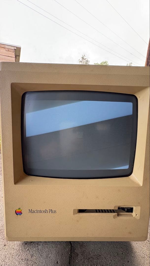 Macintosh Plus M0001A 起動確認済み