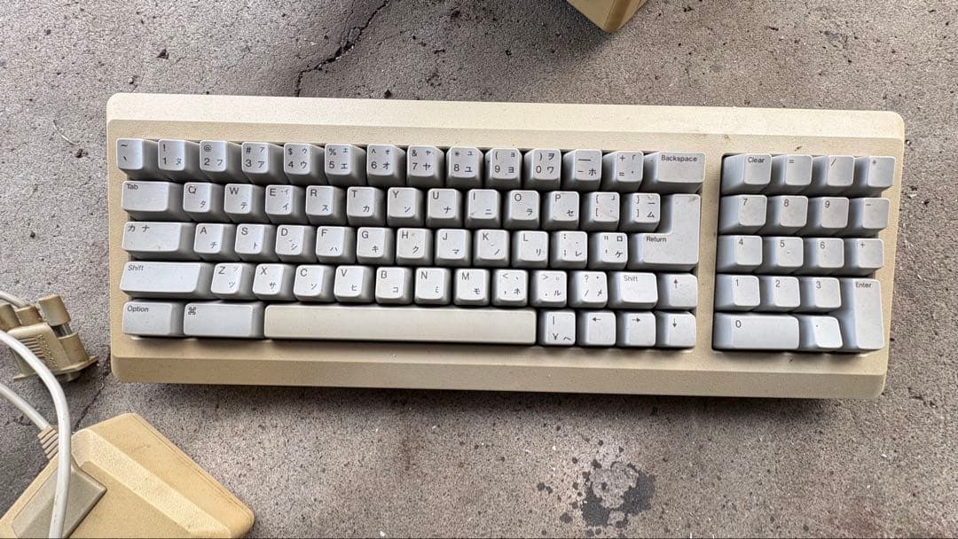 Macintosh Plus M0001A 起動確認済み