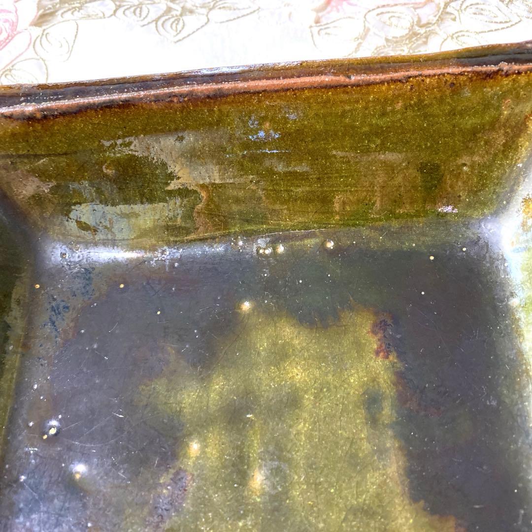 ⭐️織部焼深鉢⭐️陶器・作家さん名は箱を無くして不明です。 ビンテージ物です。