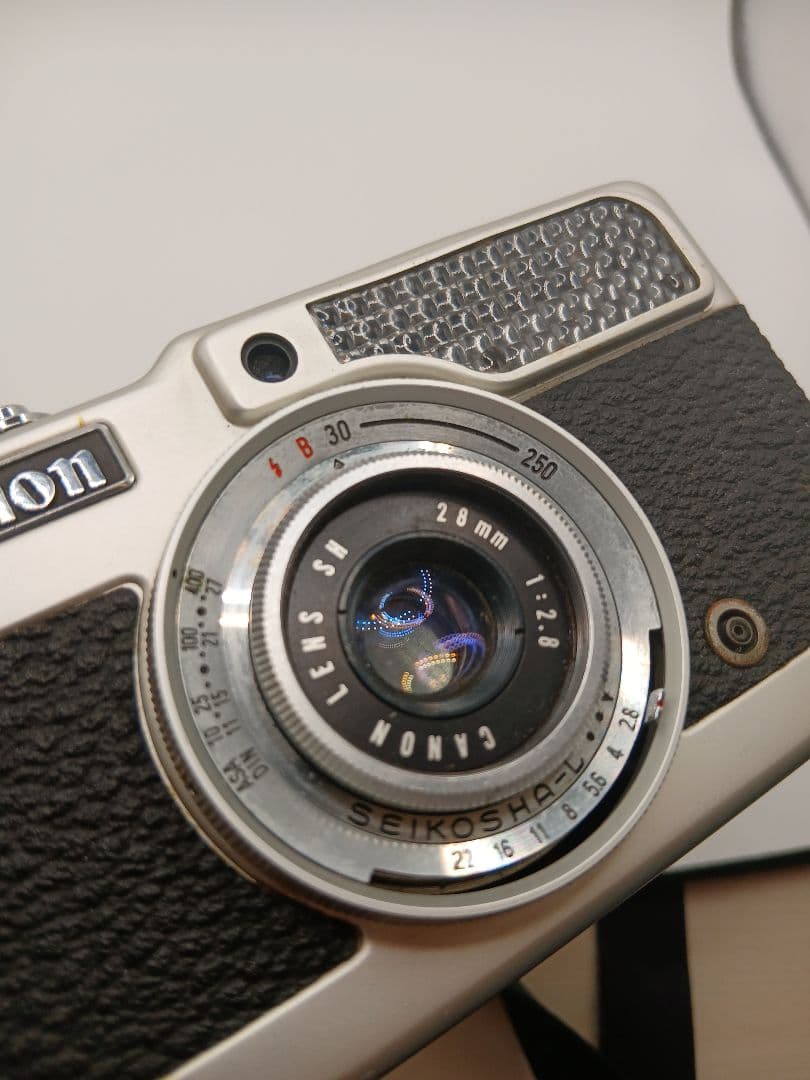 Canon 初代Demi 28mm f2.8 ジャンク品