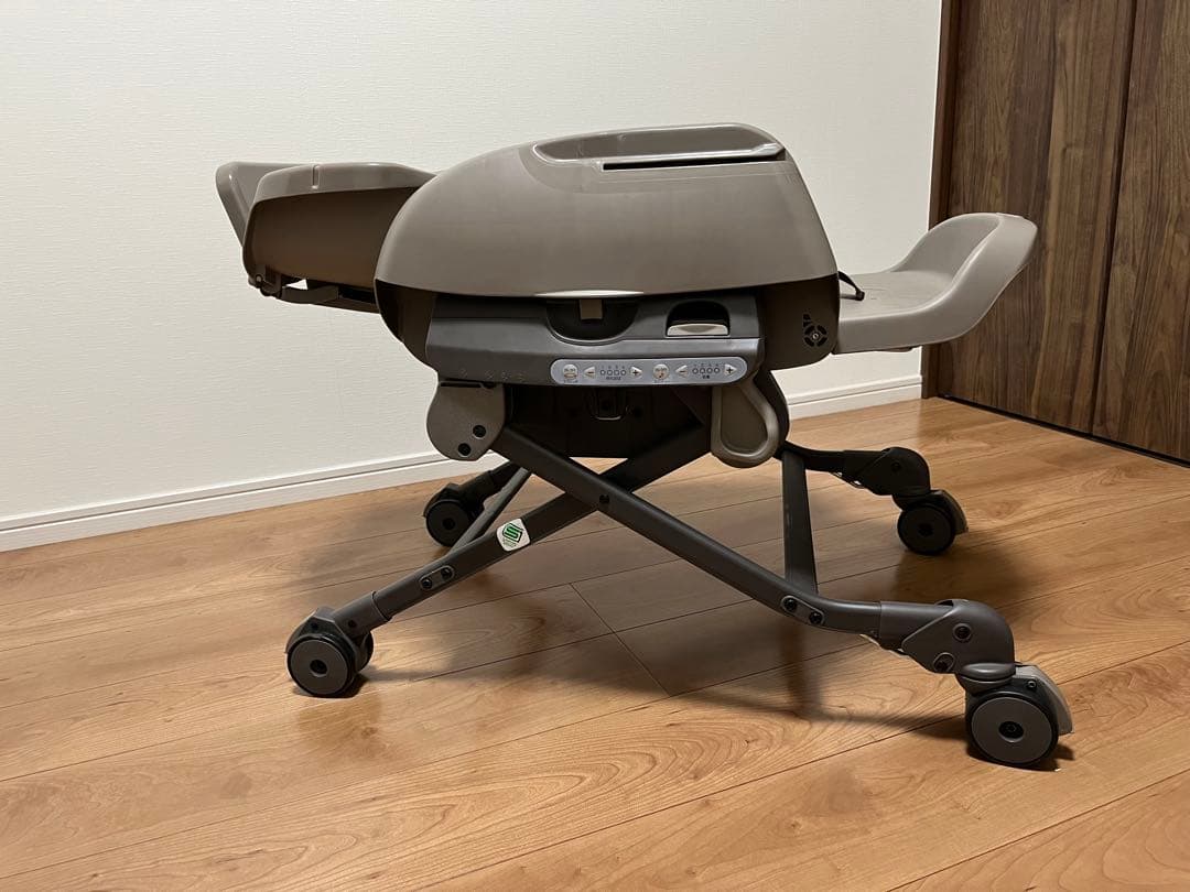 コンビ 美品 電動 ハイローチェア ネムリラ AUTO SWING グレー