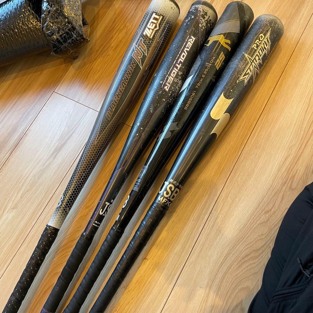 まとめ　ZETT SSK エスエスケイ 他 少年軟式用カーボン　金属製　バット