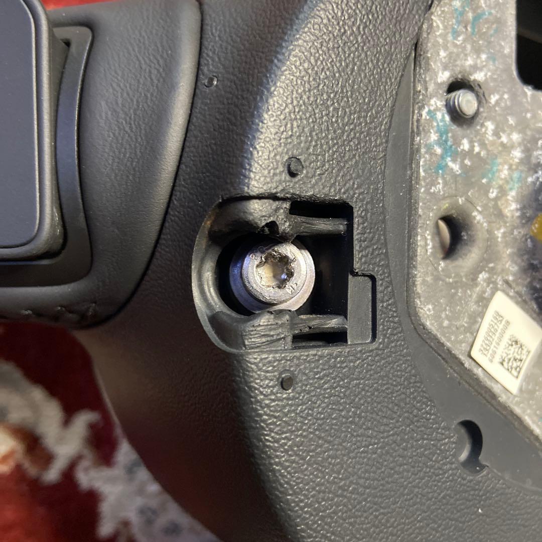 アウディ　純正　パドルシフト付ハンドル