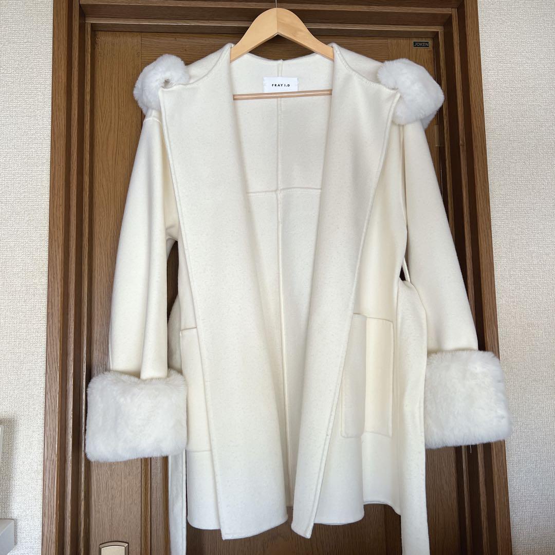 FRAY I.D（フレイ アイディー）♡ファーリバーミドルコート