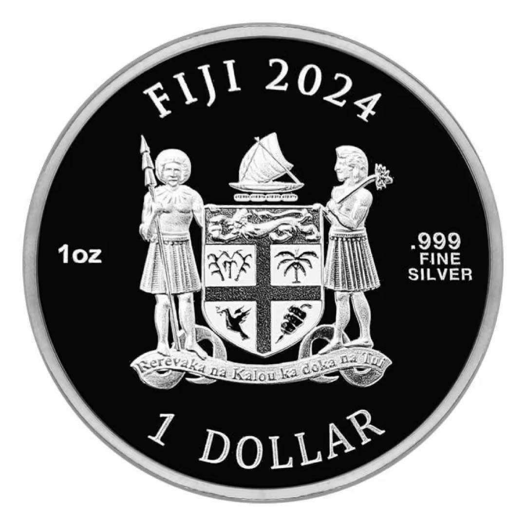 カラーアート銀貨 シェイクスピア 「ロミオ&ジュリエット」 プルーフ 1オンス
