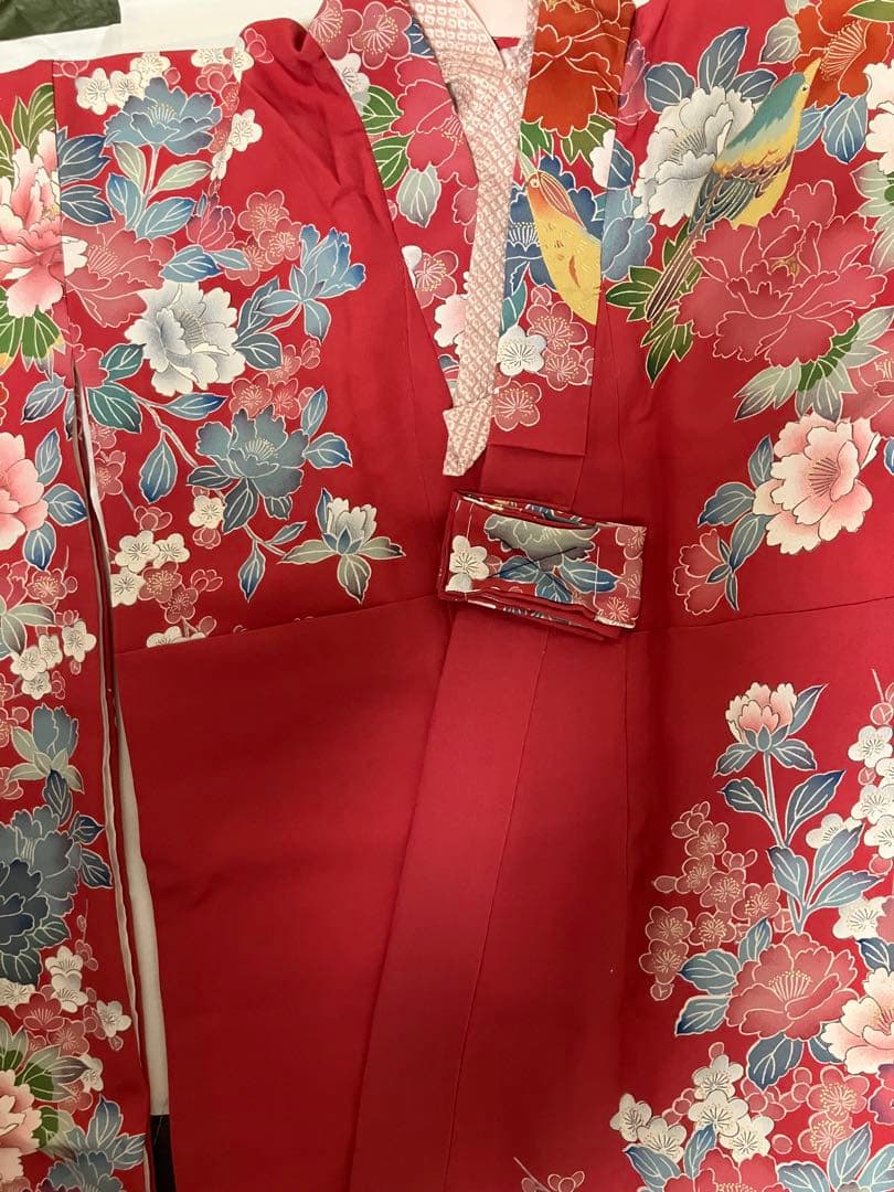 正絹　四つ身　七五三　祝い着