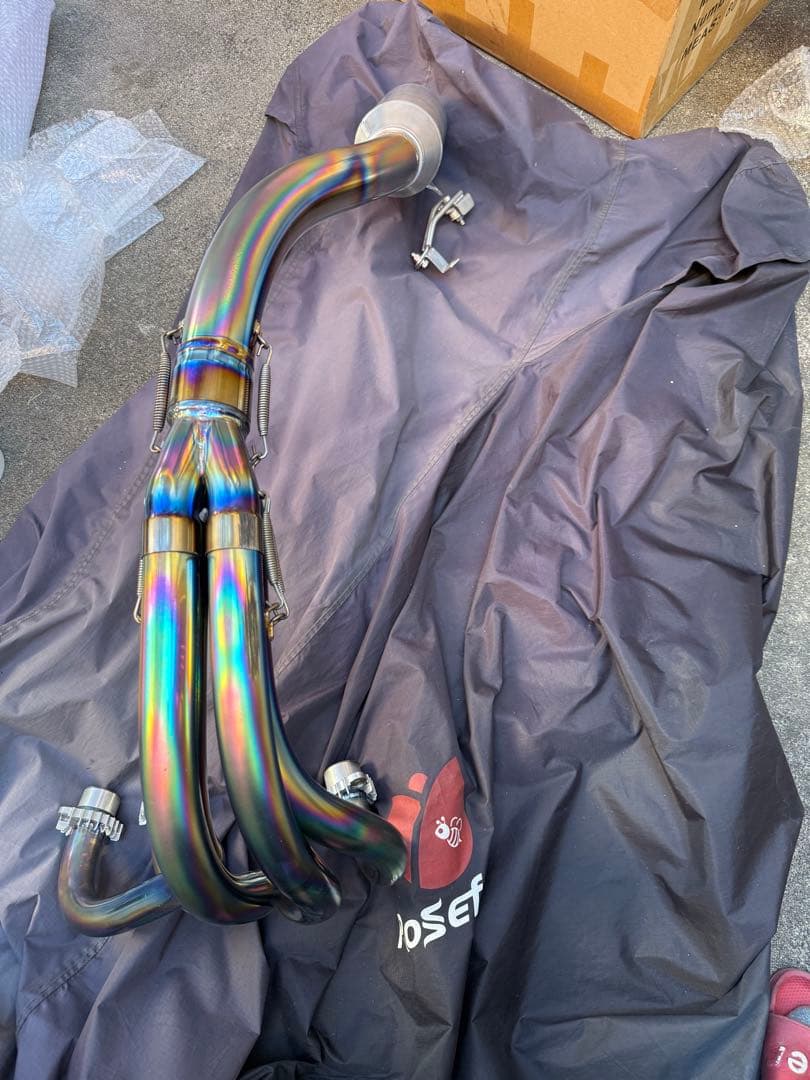 X*n様 CB1100 TSRチタンフルエキゾースト マフラー