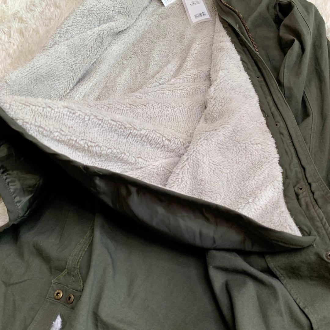 新品✨【somari】ファーコート モッズコート　ミリタリー