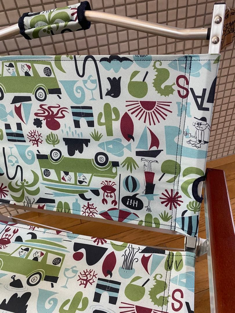 ビームス別注　コールマン　フォールディング チェア　花井祐介氏　室内使用 超美品