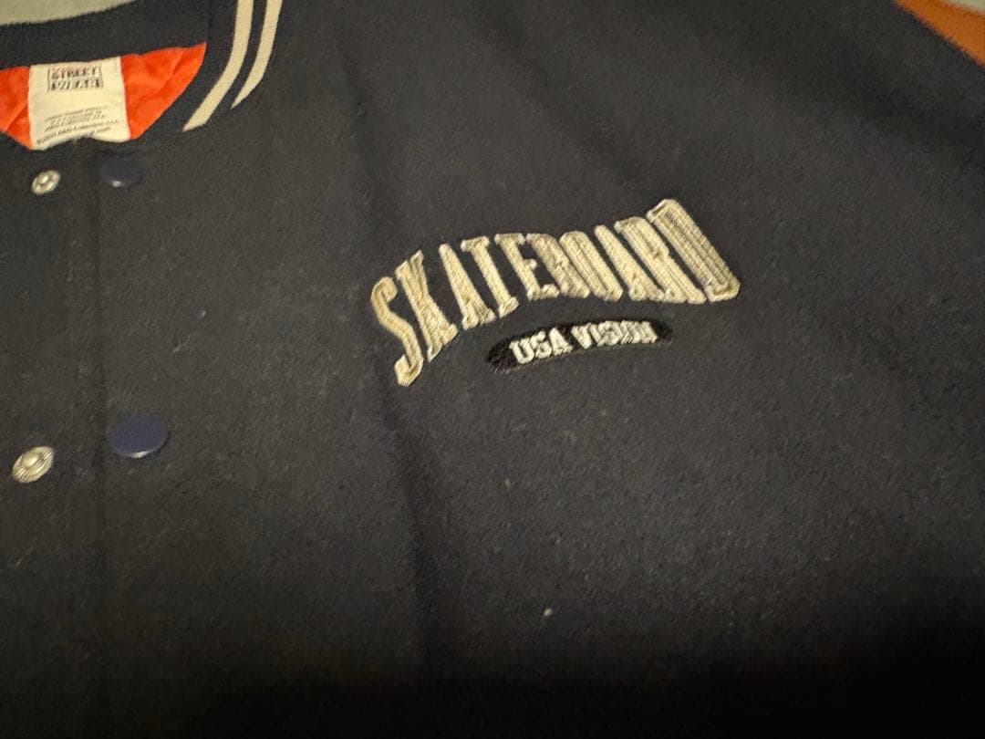 VISIONSTREETWEAR スタジャン ブラウン　メンズ　アウター　4L