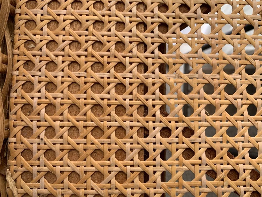 ヴィンテージ　ベビーベッド 籐 ラタン かご インテリア アンティーク